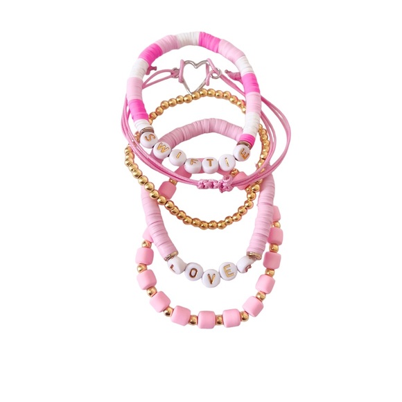 Taylor Swift girls stacked bracelets - Picture 2 of 3